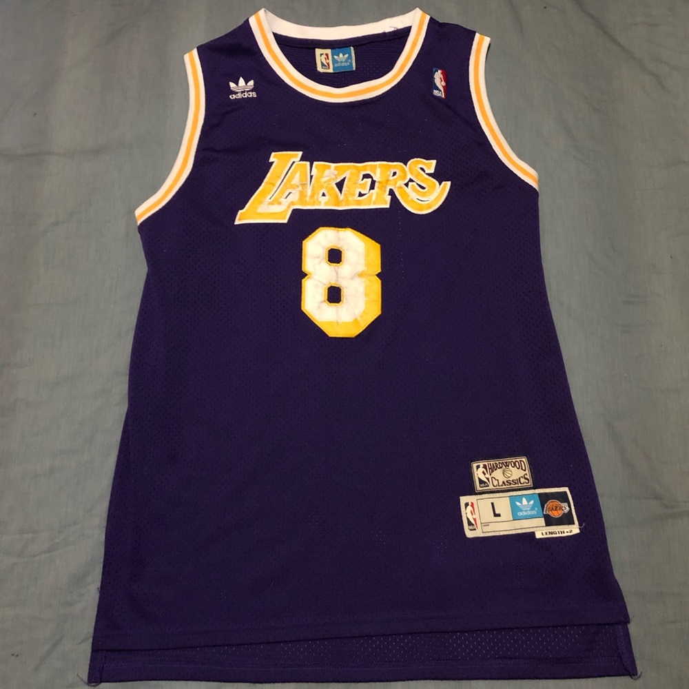 NBA Los Angeles Lakers vintage Kobe Bryant Road jersey awesome look size large